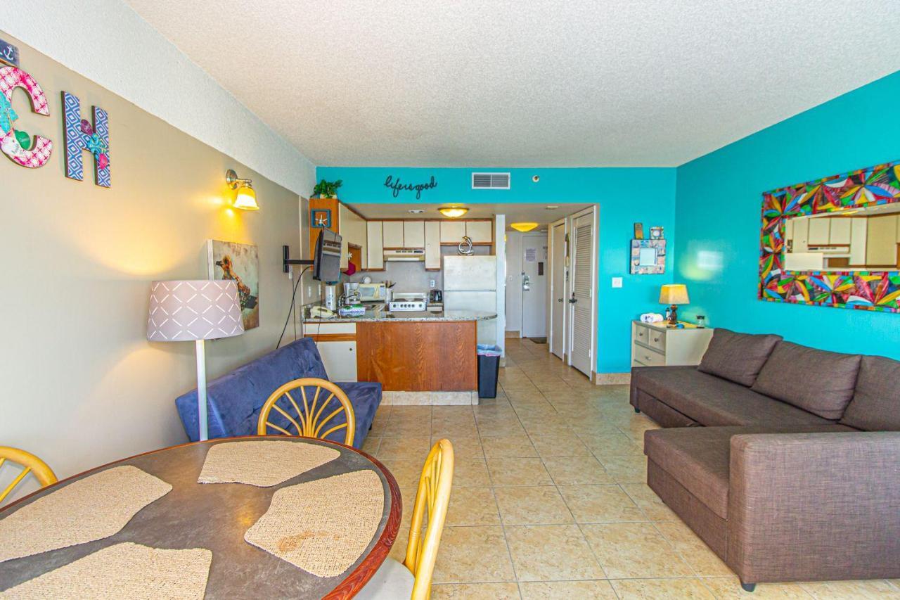 Ocean Front Studio With Amazing Views Palace Resort 1801 Sleeps 5 Guests Myrtle Beach Chambre photo