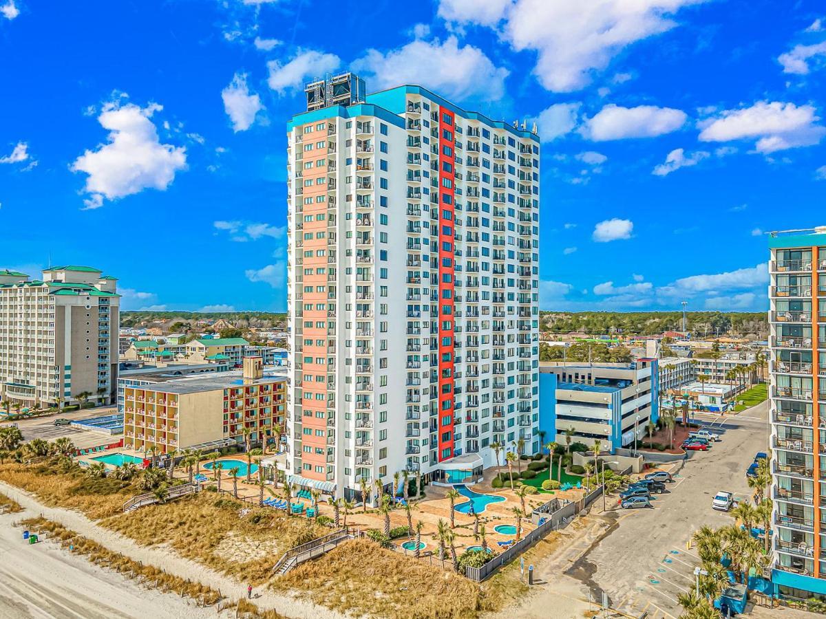 Ocean Front Studio With Amazing Views Palace Resort 1801 Sleeps 5 Guests Myrtle Beach Extérieur photo