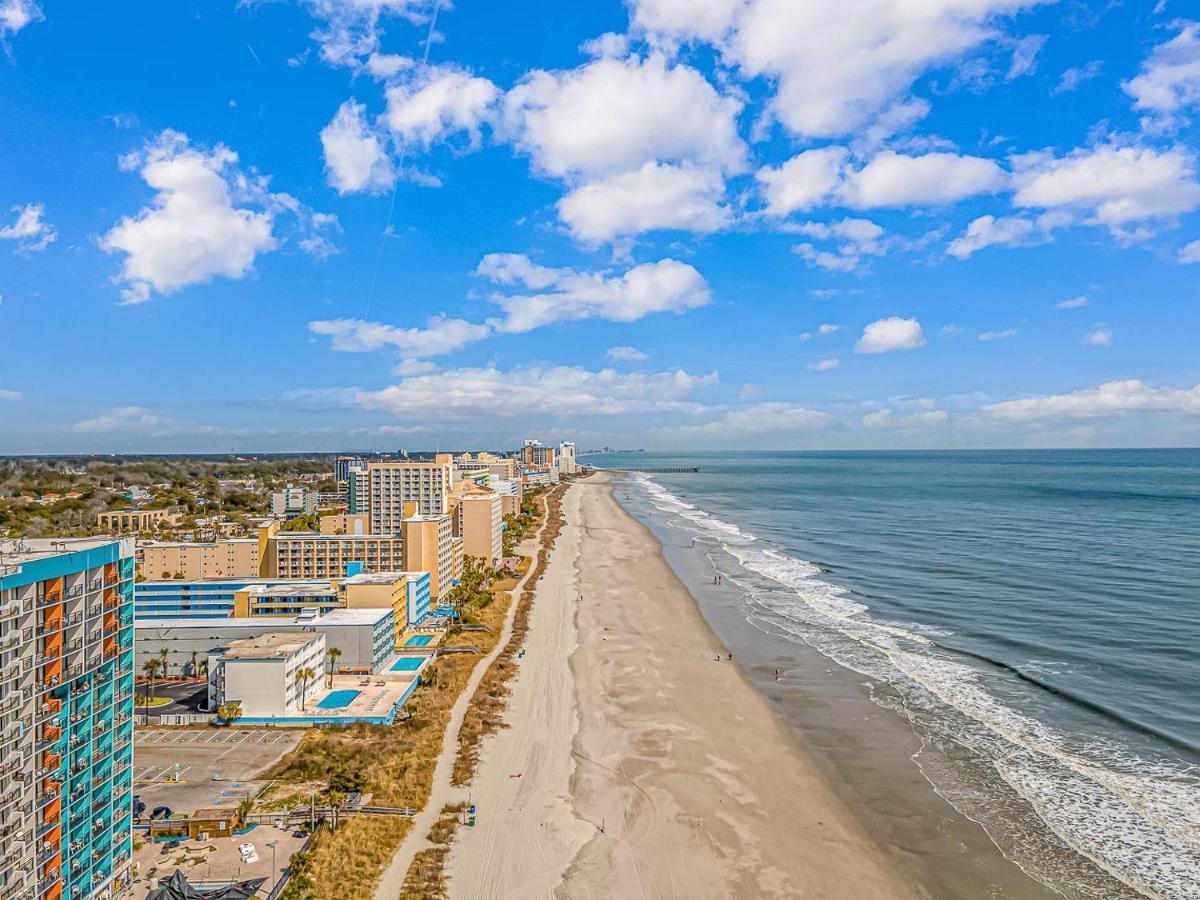 Ocean Front Studio With Amazing Views Palace Resort 1801 Sleeps 5 Guests Myrtle Beach Extérieur photo